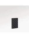 Logo Damier Canvas Passport Wallet Gray - LOUIS VUITTON - BALAAN 3