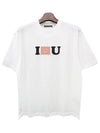 Face Logo Relaxed Fit Short Sleeve T-Shirt Optic White - ACNE STUDIOS - BALAAN 3