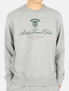 Tennis Club Badge Round Neck Sweatshirt Grey - AUTRY - BALAAN 3