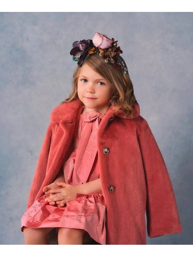 Bonpoint Doogie Fur Coat W04GOUW00014 050A Italian Kids - ETC - BALAAN 4