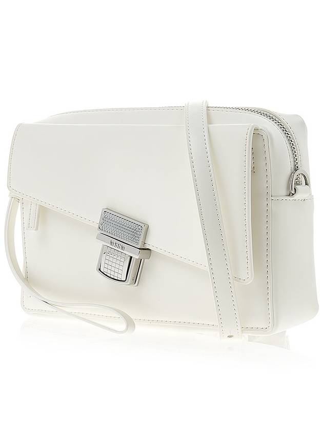 Slanted Click Cross Bag White - MSGM - BALAAN 3