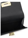 Gancini Compact Half Wallet Black - SALVATORE FERRAGAMO - BALAAN 6