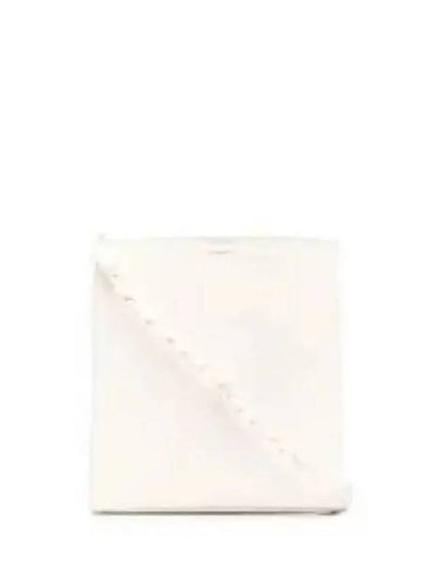 Tangle Medium Leather Cross Bag White - JIL SANDER - BALAAN 2