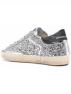 Superstar Glitter Laminated Low Top Sneakers Silver - GOLDEN GOOSE - BALAAN 4