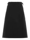 Women's OG Alpha Wrap A-Line Skirt Black - OFFGRID - BALAAN 4