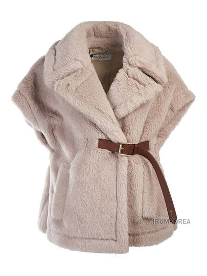 Teddy Belt Cape Beige - MAX MARA - BALAAN 2