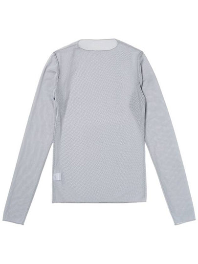 MESH LONG SLEEVE LIGHT GRAY - DON’T ASK MY PLAN - BALAAN 2