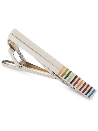 Signature Striped Tie Pin Silver - PAUL SMITH - BALAAN 1