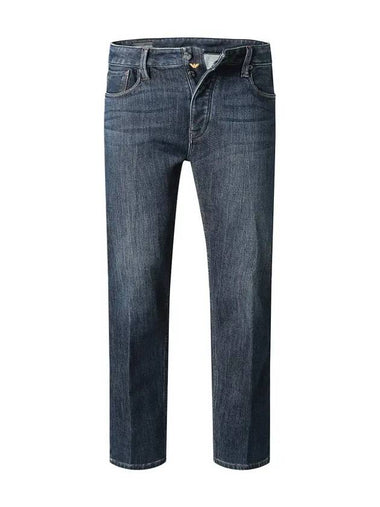 5 pocket denim jeans navy - EMPORIO ARMANI - BALAAN 1