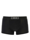 Men's Logo Boxer Trunk Briefs Black - VERSACE - BALAAN 1