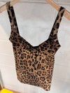 Women's Leopard Cashmere 100% Sleeveless - DOLCE&GABBANA - BALAAN 2