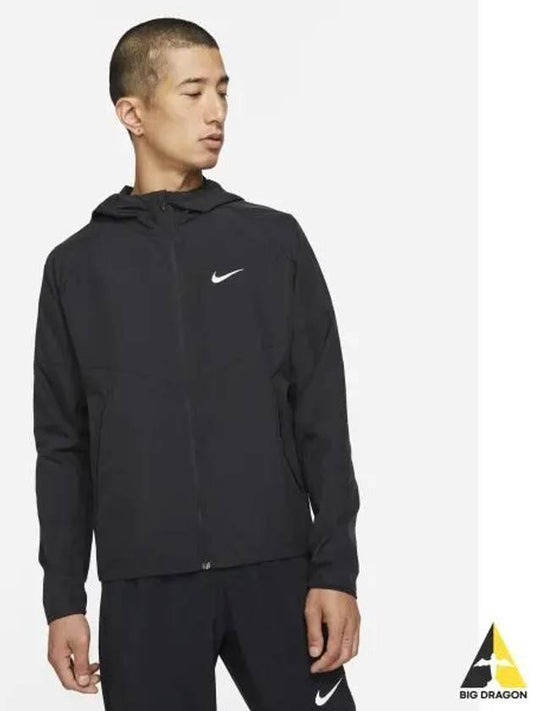 Repel Miler Hoodie Windbreaker Black - NIKE - BALAAN 2