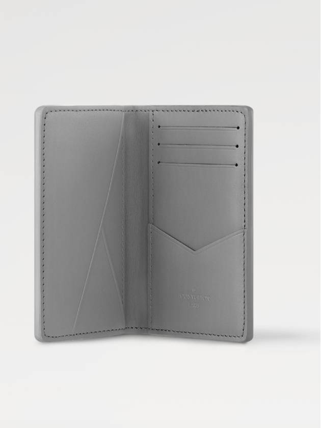 Pocket Organizer Monogram Shadow Card Wallet Grey - LOUIS VUITTON - BALAAN 4