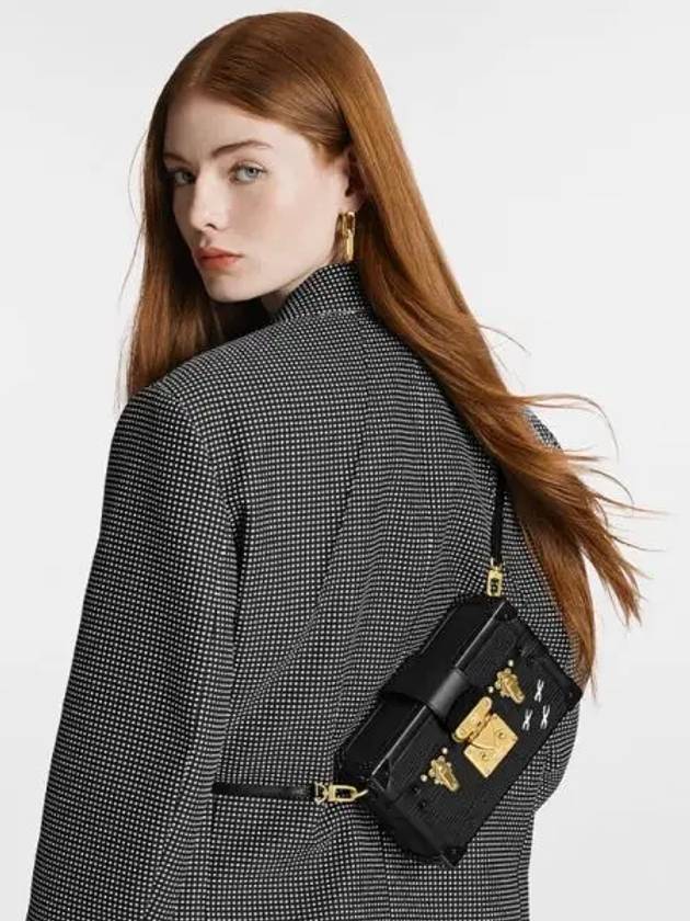 Petite Malle Epi Cross Bag Black - LOUIS VUITTON - BALAAN 2