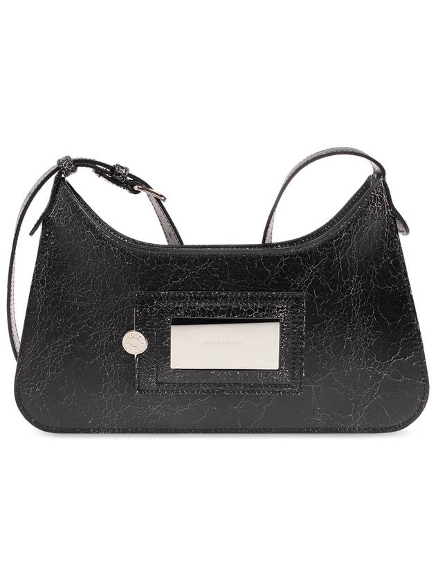 Platt Small Shoulder Bag Black - ACNE STUDIOS - BALAAN 4