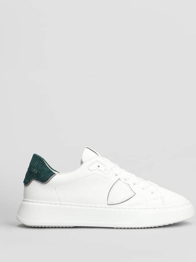 Temple leather low top sneakers white - PHILIPPE MODEL - BALAAN 2