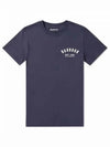 Men's Preppy Logo Short Sleeve T-Shirt Navy - BARBOUR - BALAAN 2