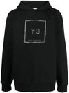 Y3 reflective logo hoodie - YOHJI YAMAMOTO - BALAAN 1