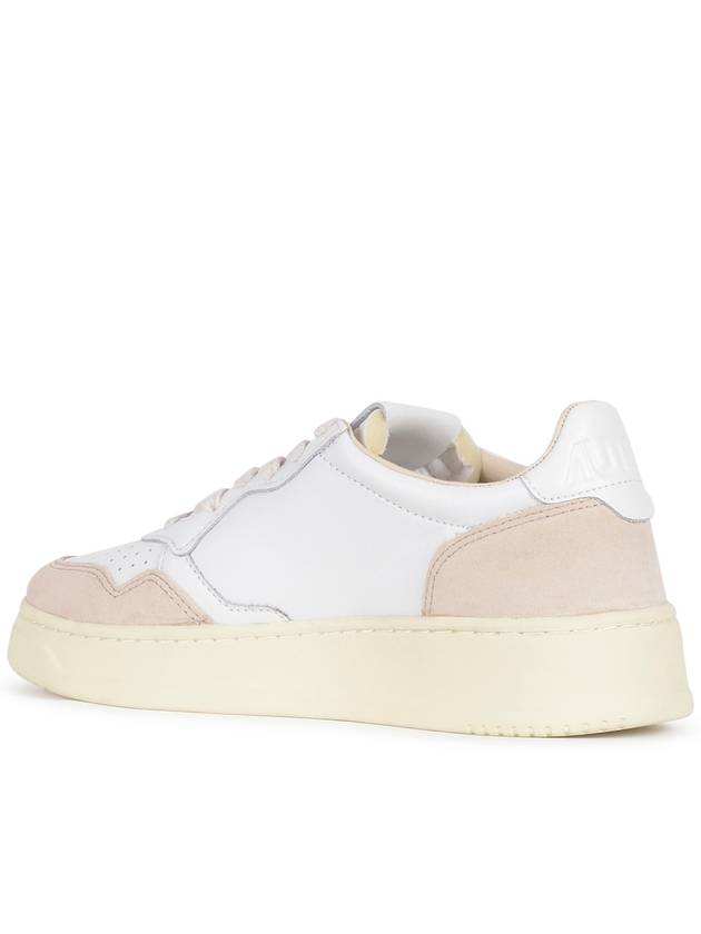 Medalist Goatskin Low Top Sneakers White - AUTRY - BALAAN 4