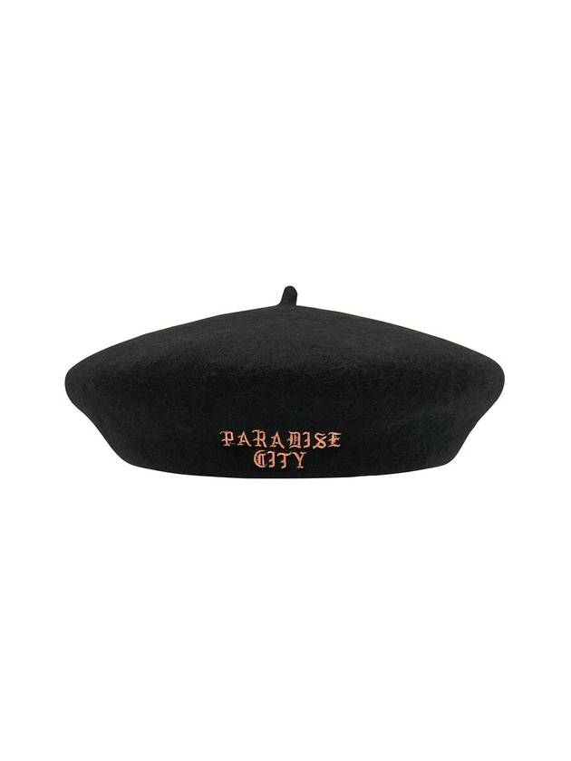 t PARADISE BERET BLACK - LIBERE - BALAAN 2