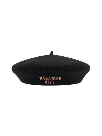 Paradise Beret Black - LIBERE - BALAAN 1