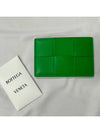 Intrecciato Calfskin Card Wallet Green - BOTTEGA VENETA - BALAAN 2