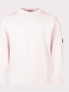 Cotton Diagonal Fleece Lens Sweatshirt Pink - CP COMPANY - BALAAN 2