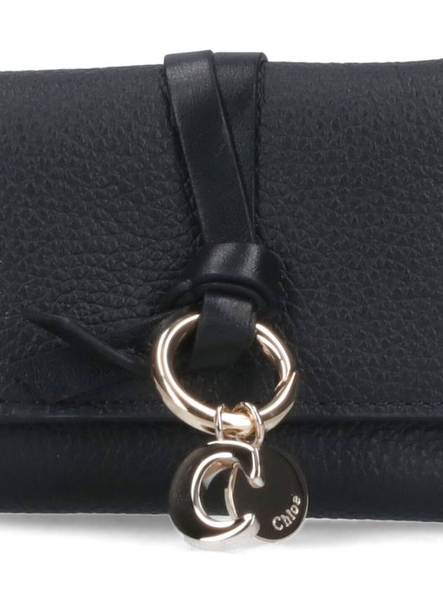 Alphabet Small Half Wallet Black - CHLOE - BALAAN 5