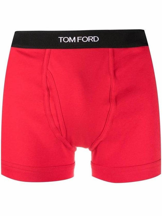 Men's Classic Fit Boxer Briefs Red - TOM FORD - BALAAN.