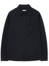 Essence Garment Washed Shirt BLACK - WEST GRAND BOULEVARD - BALAAN 1