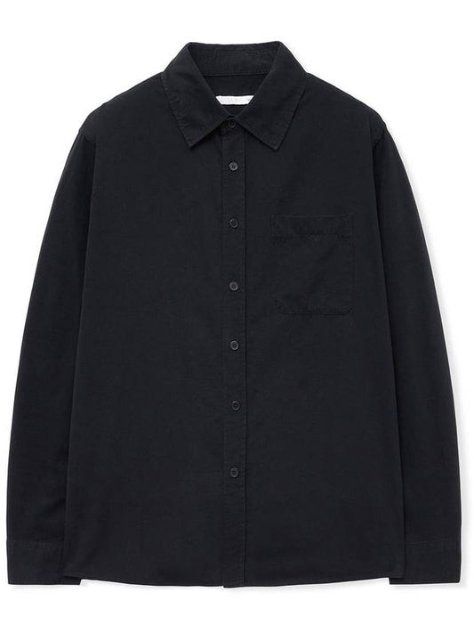 Essence Garment Washed Shirt BLACK - WEST GRAND BOULEVARD - BALAAN 2