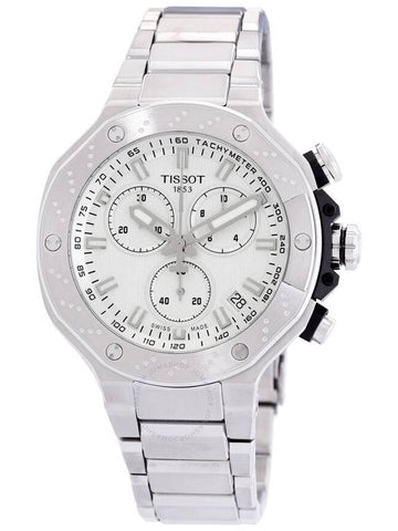 Tissot T-Race Chronograph Quartz Silver Dial Men's Watch T1414171103100 - TISSOT - BALAAN 1