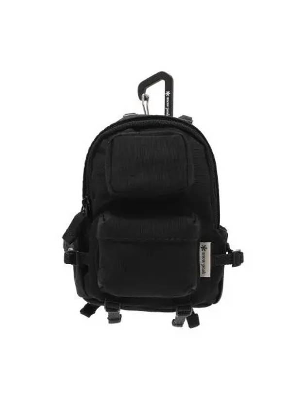 Mini Dual Backpack Keyring S24FUFSU20 Black - SNOW PEAK - BALAAN 1