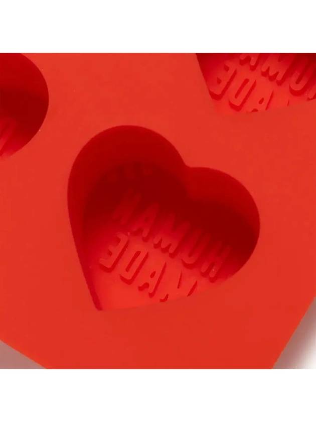 Heart Ice Cube Tray Red HM27GD164 - HUMAN MADE - BALAAN 4