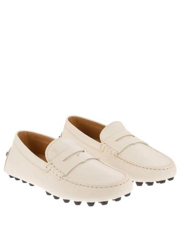 Gomino Moccasin Driving Shoes Cream - TOD'S - BALAAN 5