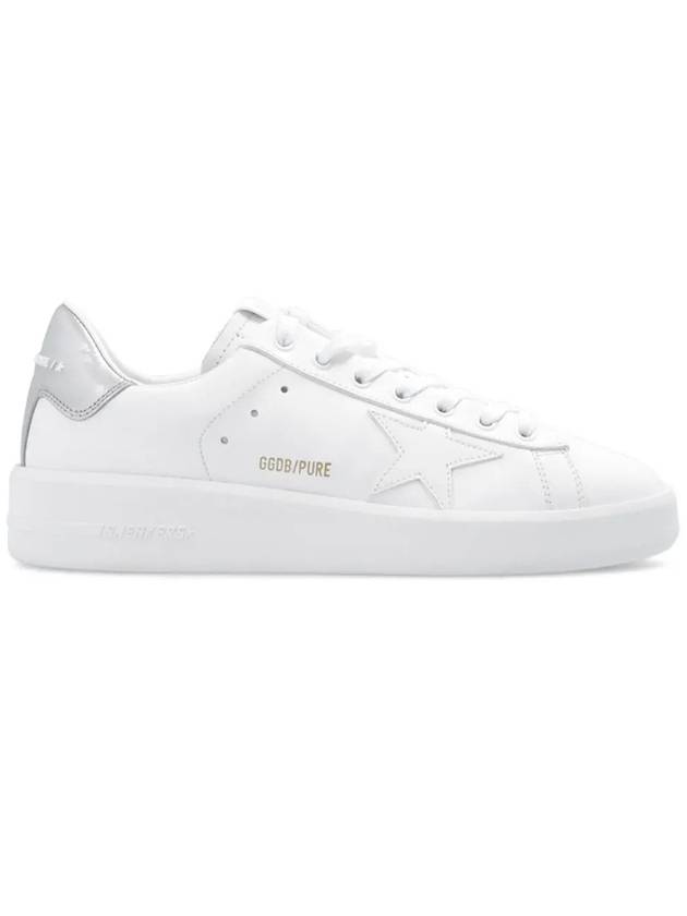 Women's Silver Tab Pure Star Low Top Sneakers White - GOLDEN GOOSE - BALAAN 2