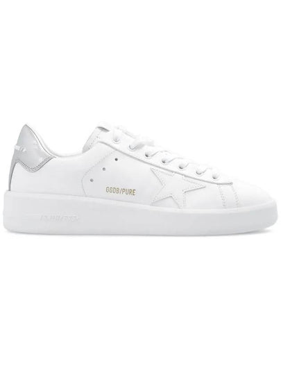 Women's Silver Tab Pure Star Low Top Sneakers White - GOLDEN GOOSE - BALAAN 2