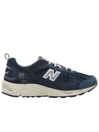 878 Low Top Sneakers Navy - NEW BALANCE - BALAAN 1