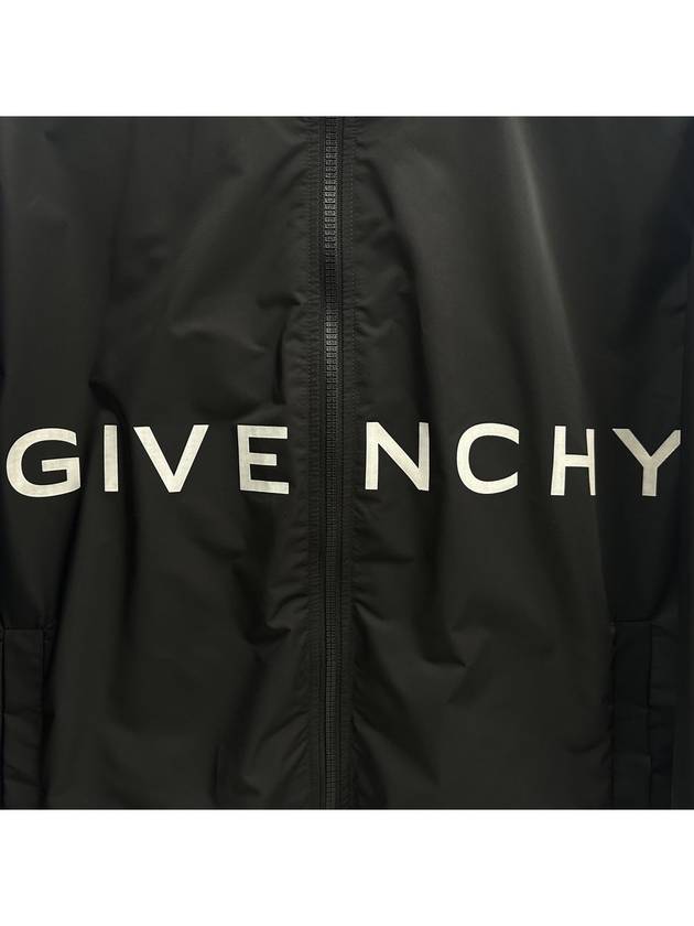 Maxi Logo Windbreaker Black - GIVENCHY - BALAAN 6