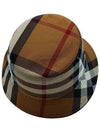 checked cotton bucket hat - BURBERRY - BALAAN 3