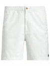 Men's Embroidered Pony Prepster Shorts White - POLO RALPH LAUREN - BALAAN 2