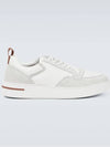 Newport Technical Fabric Walk Sneakers White - LORO PIANA - BALAAN 2