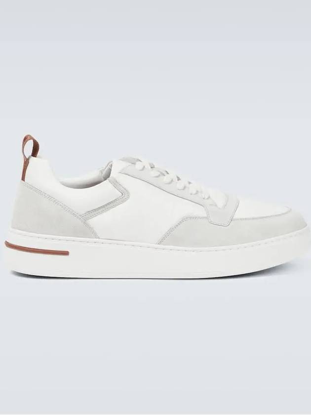 Newport Technical Fabric Walk Sneakers White - LORO PIANA - BALAAN 2