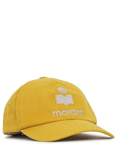 Tyron Logo Cotton Ball Cap Yellow - ISABEL MARANT - BALAAN 2