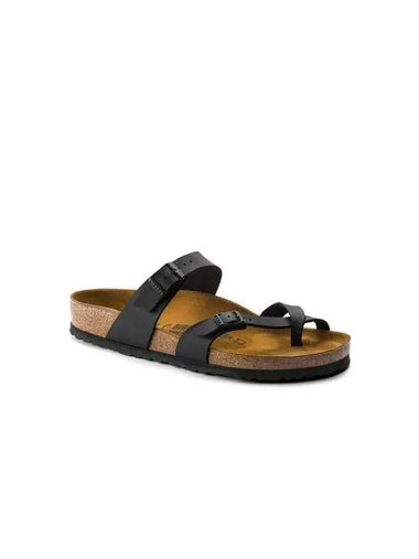 Unisex Mayari Slippers REGULAR Black - BIRKENSTOCK - BALAAN 1