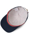 Anchor Classic 6 Panel Ball Cap Navy - THOM BROWNE - BALAAN 6