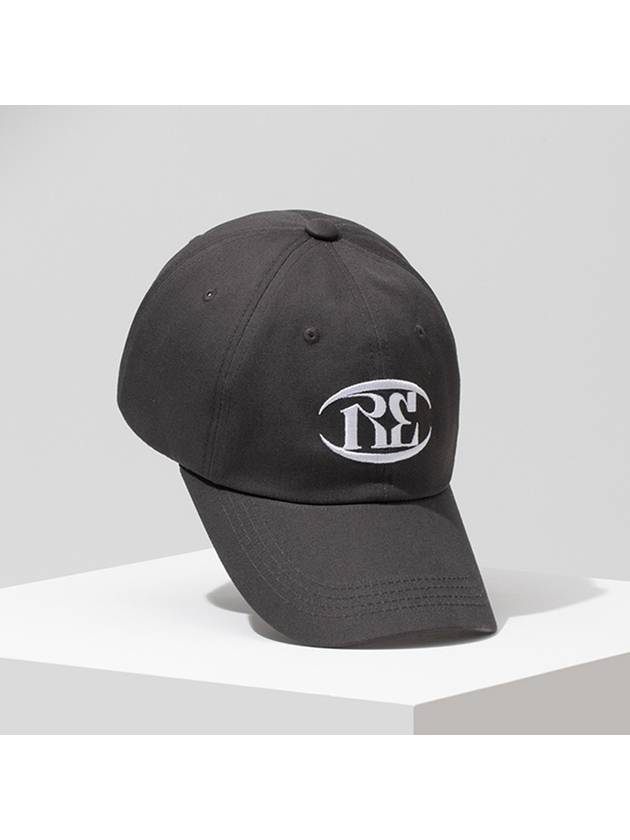 We Glow BIG LOGO BALLCAP CHARCOAL - RECLOW - BALAAN 2