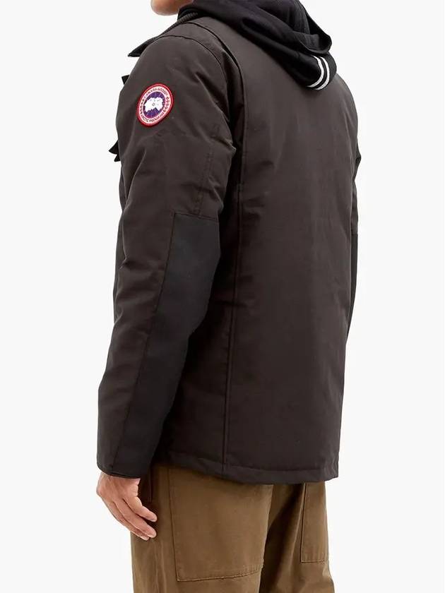 Canada Goose Forester Forester logo patch high neck zipup down jacket - CANADA GOOSE - BALAAN 3