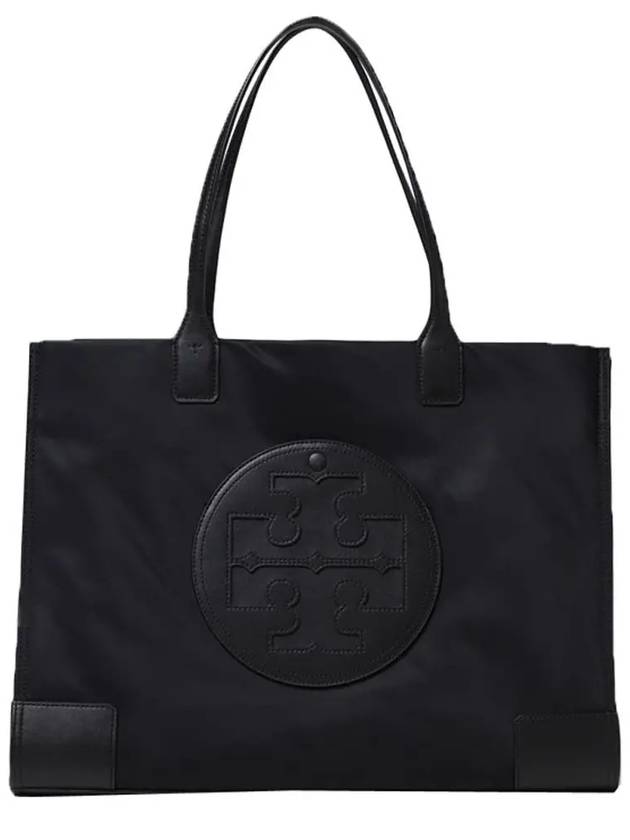 Ella Large Nylon Tote Bag Black - TORY BURCH - BALAAN 3