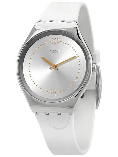 Swatch Irony Skindoree Quartz Silver Dial Ladies Watch SYXS108 - SWATCH - BALAAN 1